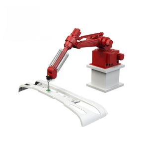 Robotic arm water jet cutting machine