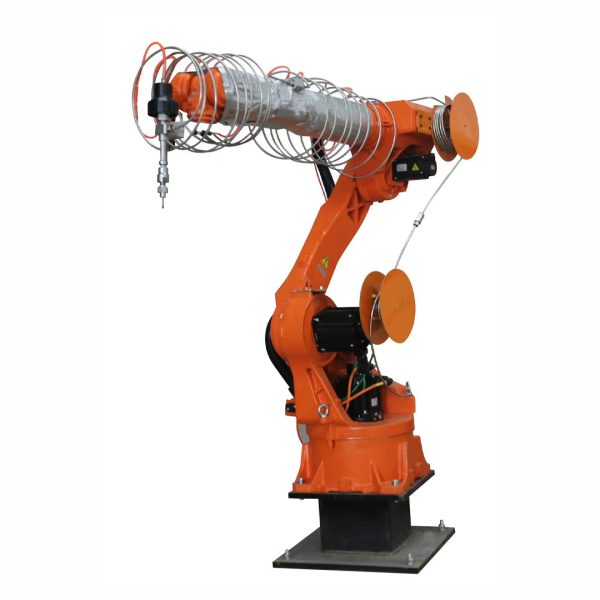 Robotic arm water jet cutting machine