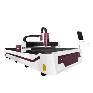 Fiber Laser Cutting Machine With Cover And Exchange Table